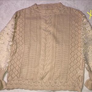 Elegant Beige Women's Sweater